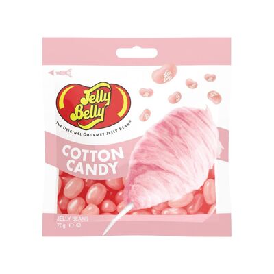 JELLY BELLY - Sacchetto da 70g di caramelle gommose Jelly Beans - Gusto zucchero filato
