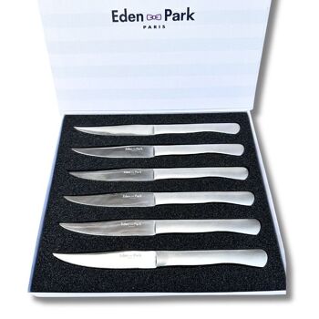 Coffret de 6 couteaux de table Inox - Eden Park 2