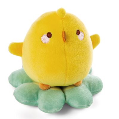 Cuddly toy MOLANG Piu Piu 10cm on cloverleaf