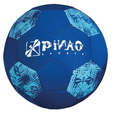 Balón de fútbol playa de neopreno PINAO azul (Art. 694-32)