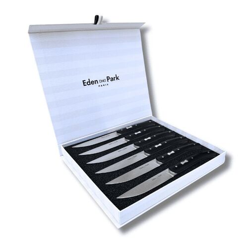 Coffret de 6 couteaux de table Legendary – Eden Park