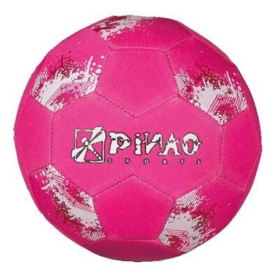 PINAO mini ballon de football en néoprène rose (Art. 694-33)