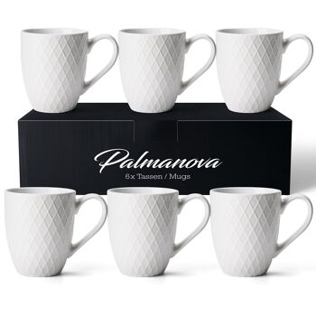 Set de tasses à café collection Palmanova (6 x 400ml) 2