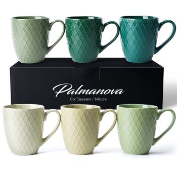 Set de tasses à café collection Palmanova (6 x 400ml) 3