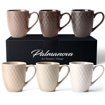 Set de tasses à café collection Palmanova (6 x 400ml) 9