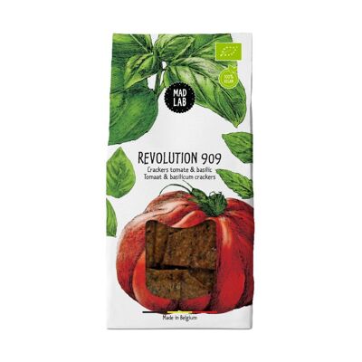 Crackers Revolution 909, tomates basilic, 110 g
