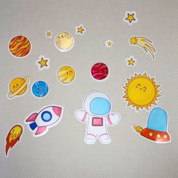 Stickers Enfant - Collection Espace 2