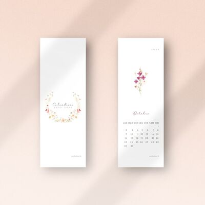 Calendrier Marque-pages 2023-2024