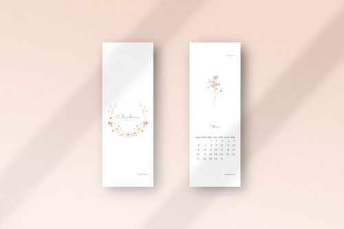 Calendrier Marque-pages 2024
