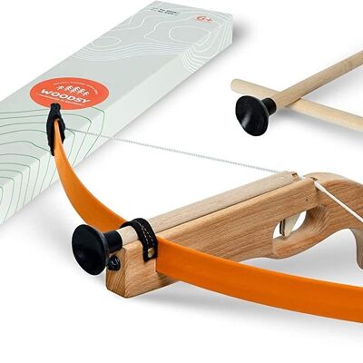Small Crossbow Kids Set | Wooden toy with 3 darts
