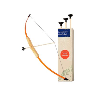 Arco y flecha para mayores de 6 años con 3 flechas con ventosas