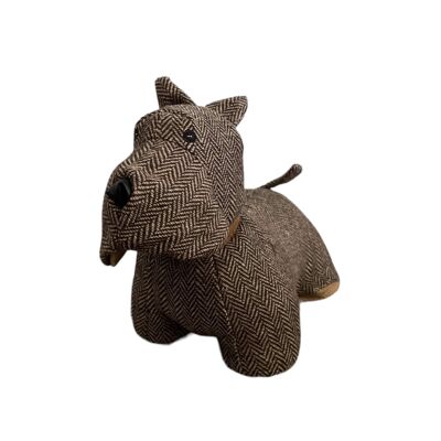 Scottish Terrier Türstopper Braun