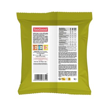 TOOGOOD - Sachet de 25 gr de Snacks poppés au Soja et à la Pomme de terre - Saveur Tomate et Herbes - Pour un Apéro léger et Savoureux 2