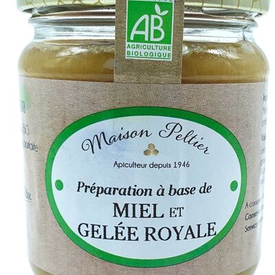 Maison Peltier Bio-Honig und Gelée Royale 250g