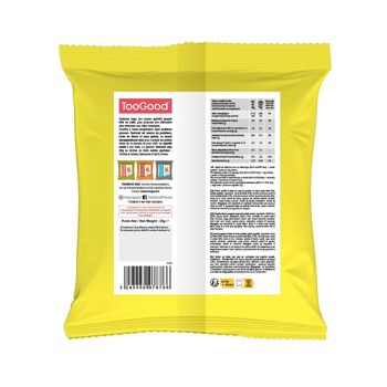 TOOGOOD - Sachet de 25 gr de Snacks poppés au Soja et à la Pomme de terre - Saveur Paprika - Pour un Apéro léger et Savoureux 2