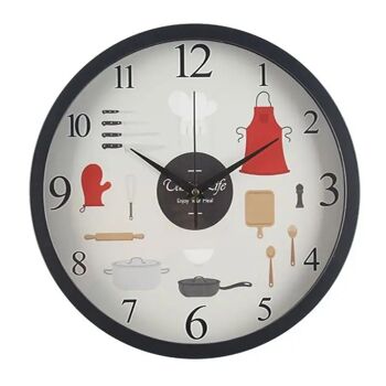 Horloge murale de cuisine. Dimensions : 30 cm MB-2700C 1