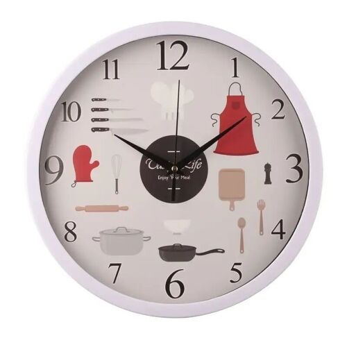 Kitchen wall clock.  Dimension: 30cm MB-2700D