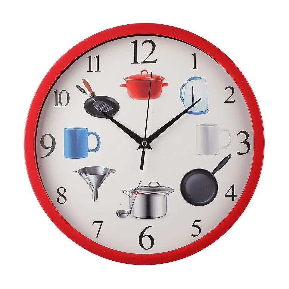 Küchenwanduhr. Abmessung: 30 cm MB-2700E