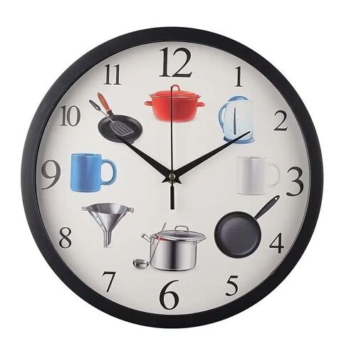 Kitchen wall clock.  Dimension: 30cm MB-2700F