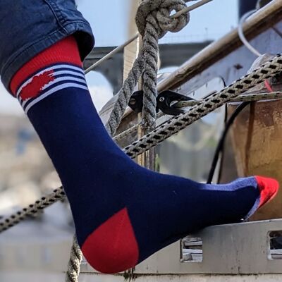Frankreich-Socken aus Bio-Baumwolle – Bretonisch