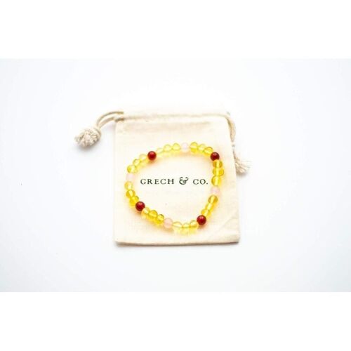 Adult Amber Bracelet 18 cm - Goddess