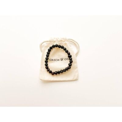 Adult Amber Bracelet 18 cm - Wisdom Ying&Yang