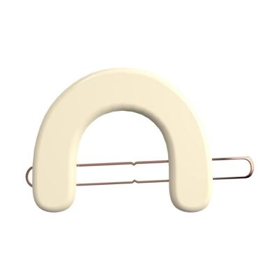 Arch | Hair Clip - Creamy White