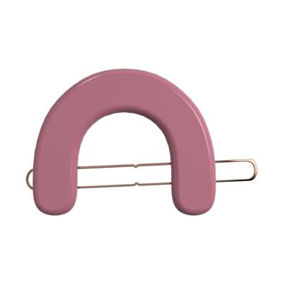 Arco | Pinza para el pelo - Rosa malva