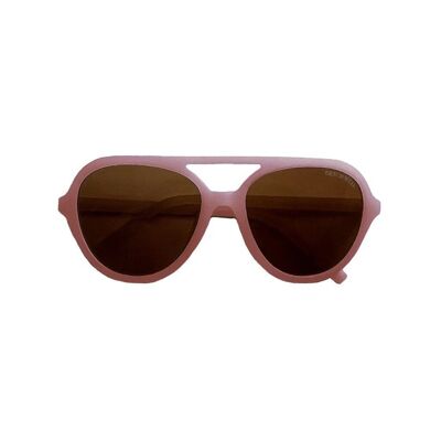 aviador | Gafas de sol polarizadas | bebé - brezo rosa