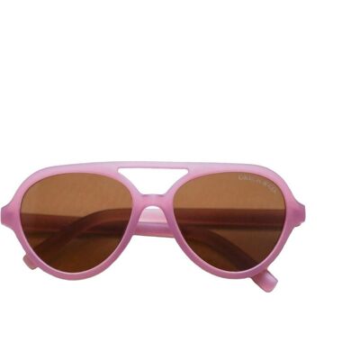 Aviator | Polarized Sunglasses | Baby - Mauve Rose