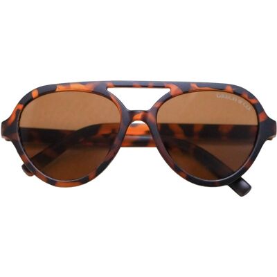 Aviator | Polarized Sunglasses | Junior - Tortoise
