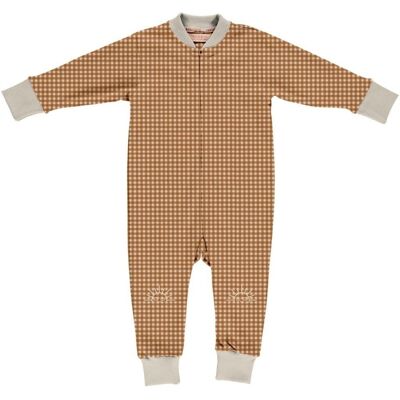 Baby-Pyjama-Schlafanzug – Sienna Gingham