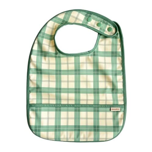 Basic Bib - Fern Plaid