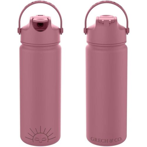 Bite + Sip | Thermo Water Bottle - 18oz | Mauve Rose
