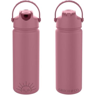 Biss + Schluck | Thermo-Wasserflasche – 18oz | Lila Rose