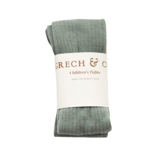 Children's Organic Cotton Tights - Light Blue