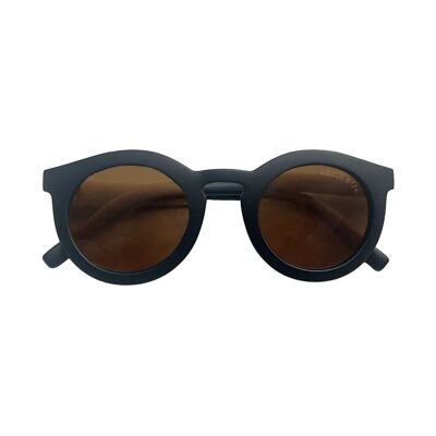 Klassisch: Biegbare und polarisierte Sonnenbrille – Junior – Schwarz