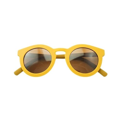 Classic: Bendable & Polarized Sunglasses-Adult - Wheat