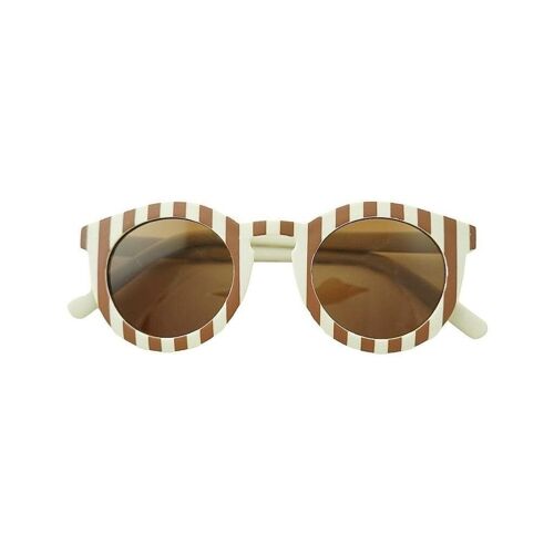 Classic: Bendable & Polarized Sunglasses-Baby - Stripes Atlas + Tierra