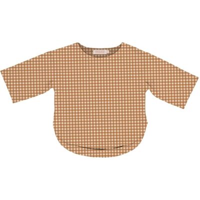 Übergroßes Hemd mit kurzen Ärmeln – Sienna Gingham