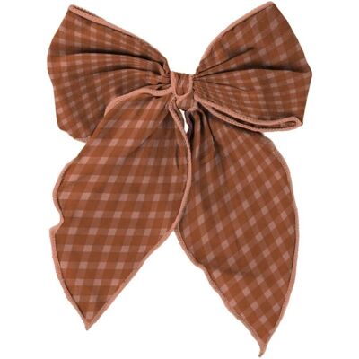 Fable Bow - Sunset Gingham