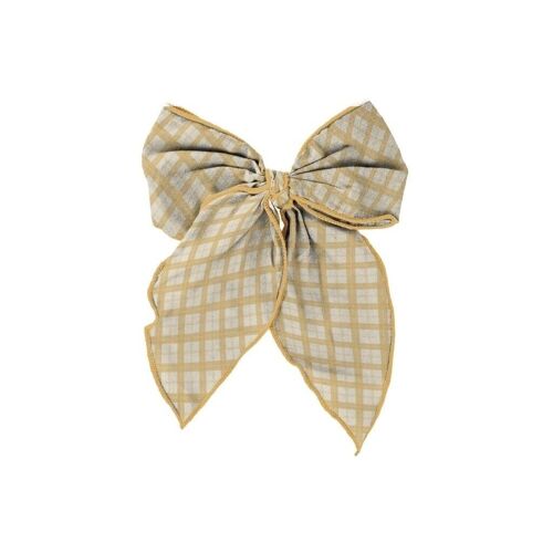 Fable Bow | Mid Size - Buckwheat Plaid