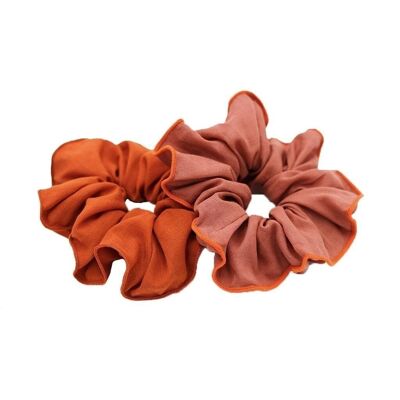 Hair Scrunchie Set of 2 - Mallow+Tierra