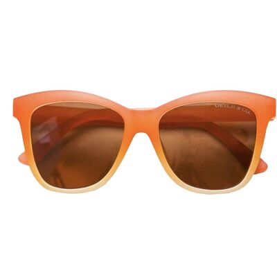 Ikonischer Wayfarer Ombre | Polarisierte Sonnenbrille | Junior - Sienna Ombre