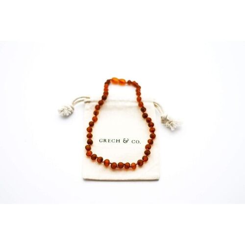 Kids Amber Necklace - Gaia