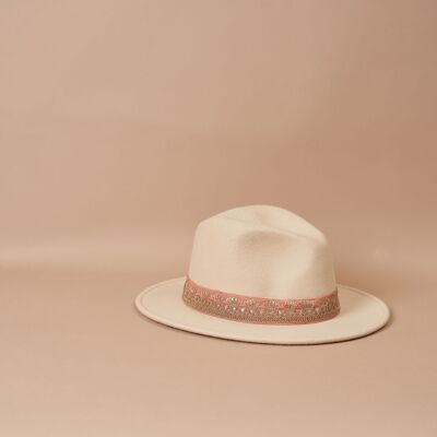 GORRO Fedora jim - crudo