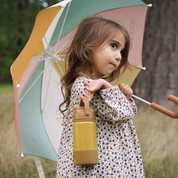 Parapluie Pluie + UV pour Enfants - Coucher de Soleil+Blé 3