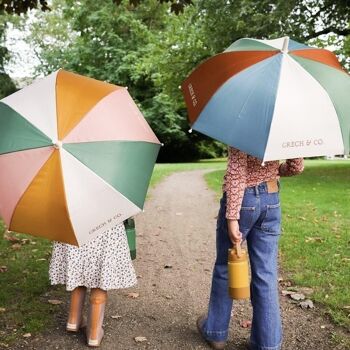 Parapluie Pluie + UV pour Enfants - Coucher de Soleil+Blé 5