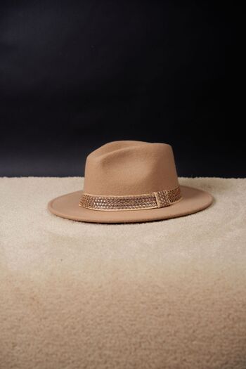 CHAPEAU Fedora jim - beige