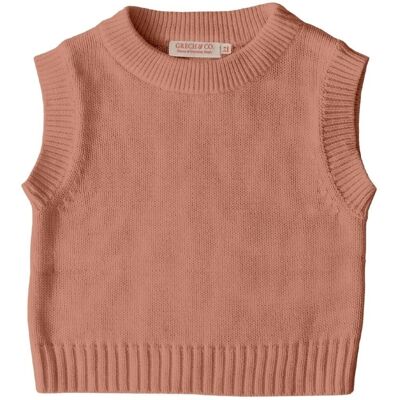 Knit Vest - Sunset